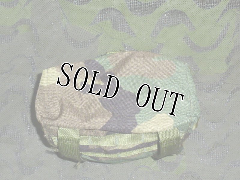 画像5: 米軍実物,　MOLLE 200連　ポーチ　ウッドラ ンド (5)