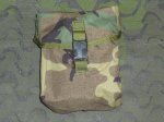 画像1: 米軍実物,　MOLLE 200連　ポーチ　ウッドラ ンド (1)