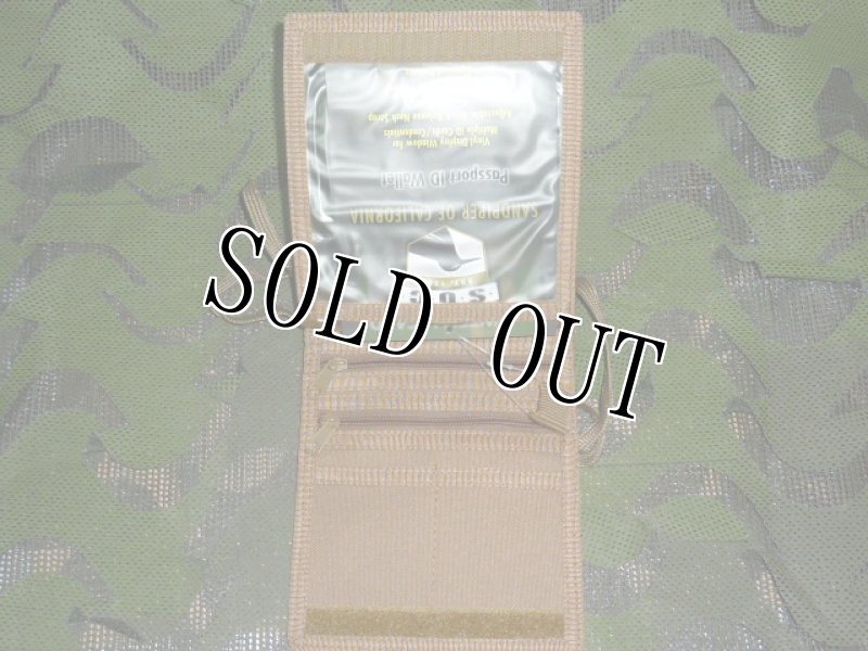 画像3: 米軍放出品 SOC パスポート ID ウォレット ネックホルダー (3)