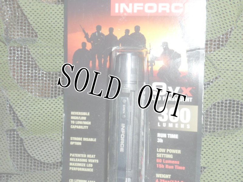 画像3: 米軍放出品, INFORCE タクティカルLEDライト 9VX  (3)