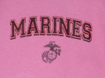 画像2: 米軍放出品,US MARINES　キッズTシャツ　S (2)