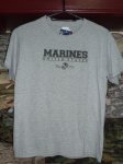 画像1: 米軍放出品,US MARINES　キッズTシャツ　S (1)