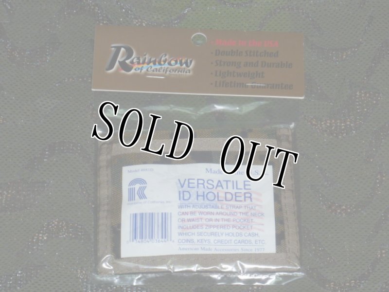 画像2: 米軍放出品.RAINBOW VERSATILE ID HOLER (2)