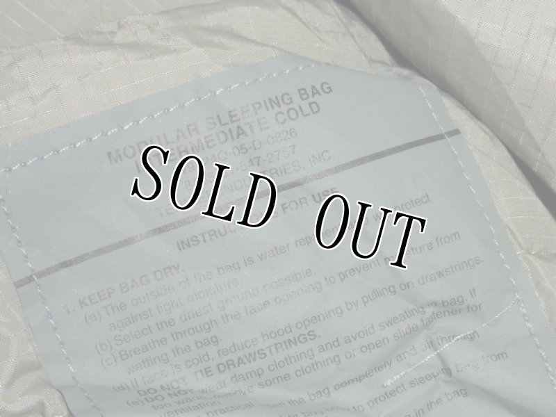 画像4: 米軍実物 モジュラースリーピングバッグ  (4)