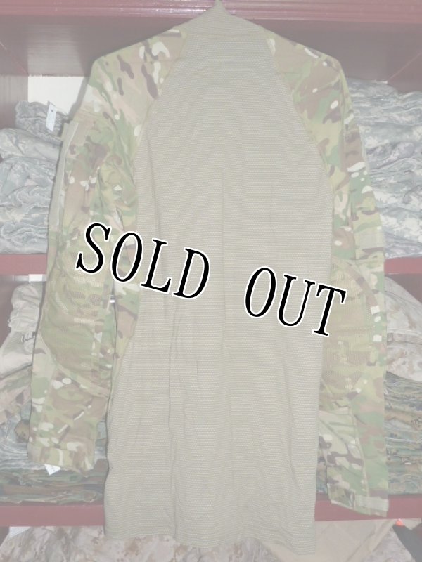 画像2: 米軍放出品,マルチカム COMBAT SHIRT M (2)