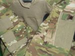 画像3: 米軍放出品,マルチカム COMBAT SHIRT　M (3)