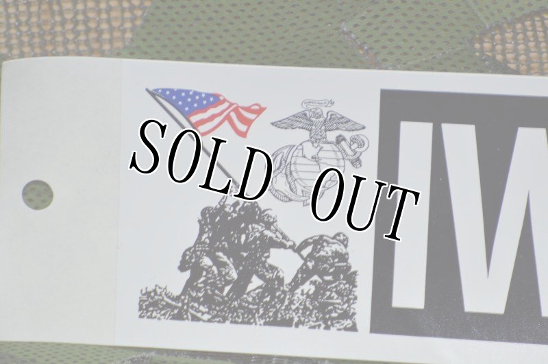 画像2: 米海兵隊放出品　US MARINES 硫黄島　ステッカー (2)