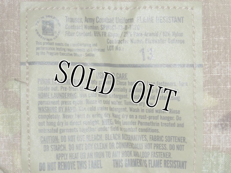 画像3: 米軍実物,マルチカムパンツ M-R (3)