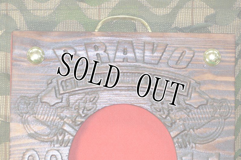 画像2: 米軍放出品　USMC　ドリル インストラクターフェルトハット カバー プレス (2)