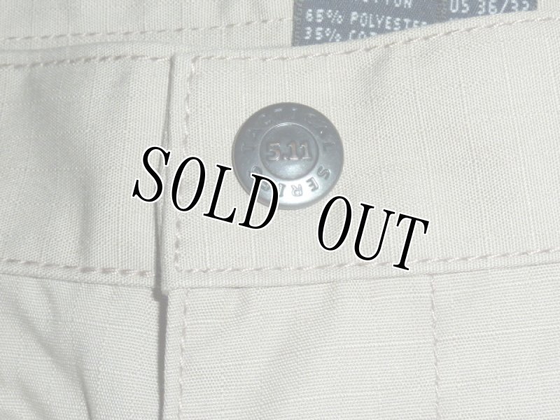 画像6: 米軍放出品,5、11　タクティカルパンツ　36　カーキ (6)