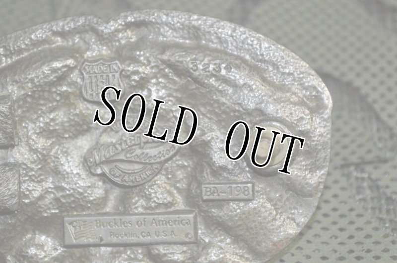 画像3: 米軍放出品. The Right To Keep And Bear Arms ベルトバックル (3)