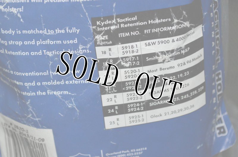 画像8: 米軍実物 UNCLE MIKE'S タクティカル ホルスター 5920-1 (8)