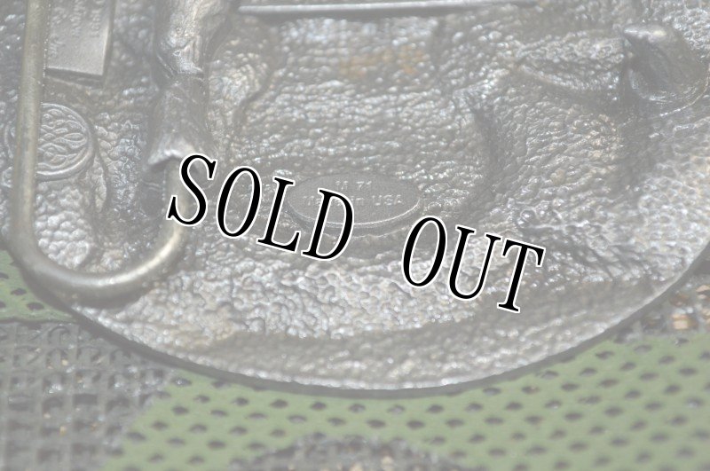 画像4: 米軍放出品　Operation Desert Storm　湾岸戦争　ベルトバックル (4)