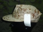 画像2: 米軍実物,US NAVY デザートマーパットCAP　LARGE (2)