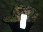 画像2: 米軍実物,US NAVY ウッドランドマーパットCAP　LARGE (2)