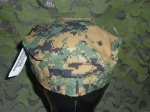 画像3: 米軍実物,US NAVY ウッドランドマーパットCAP　LARGE (3)