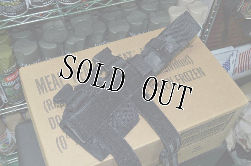 画像2: 米軍放出品,ブラックホーク レッグホルスター (2)