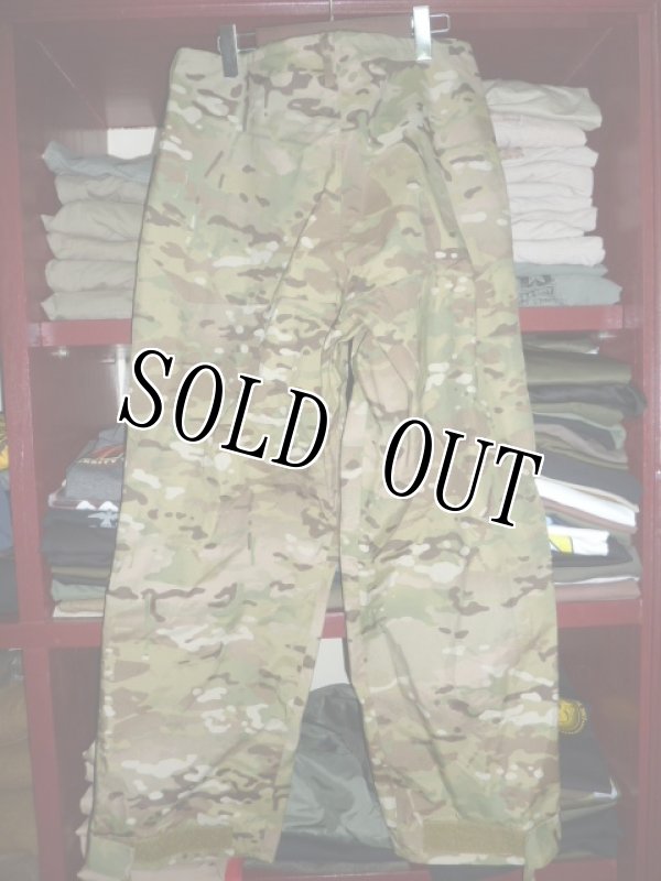 画像2: 米軍放出品.TRU-SPEC TROUSERS,H20 ECWCS マルチカム M-R (2)