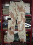 画像1: 米軍放出品,デザート6C　迷彩パンツ　M-R (1)