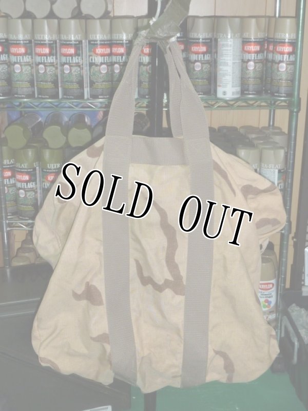 画像2: 米軍放出品,デザート3Cパラシュートキットバッグ ナイロン (2)