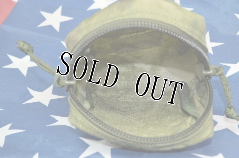 画像7: 米軍放出品 オードナンス A-TACSカモ ユーティリティーポーチ (7)