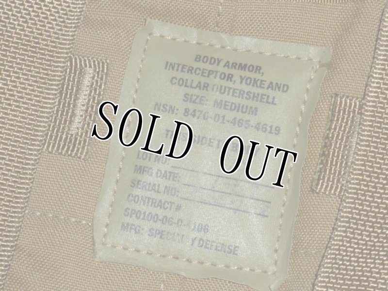 画像14: 米軍実物　インターセプターボディーアーマーセット　M (14)