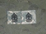 画像1: 米軍実物　U,S,ARMY　 First Sergeant (1SG) (1)