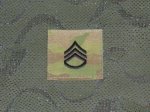 画像1: 米軍実物　U,S,ARMY　E6 Staff Sergeant﻿　マルチ (1)