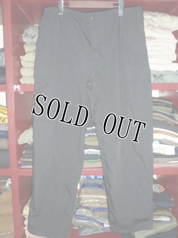 画像1: 米軍放出品,TRU-SPEC　コンバットパンツ　ブラック　L-R (1)