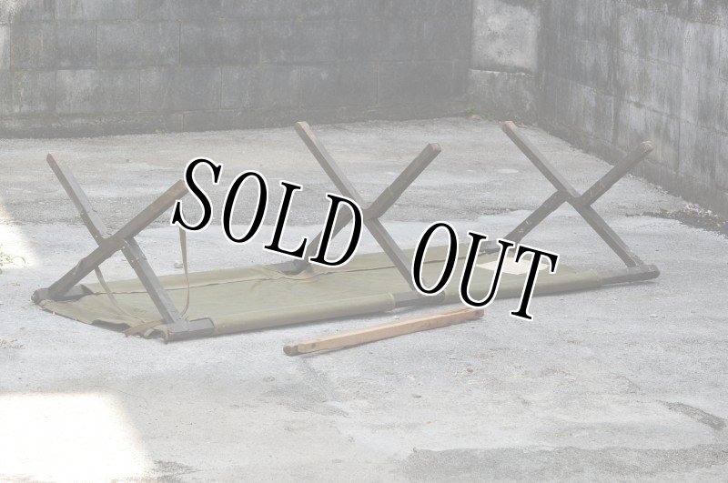 画像4: 米軍実物　折りたたみ野戦　ベッド (4)