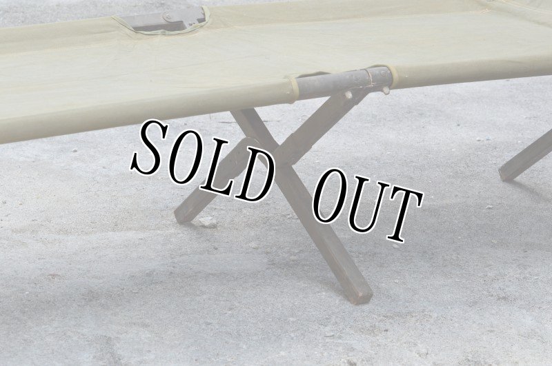 画像3: 米軍実物　折りたたみ野戦　ベッド (3)