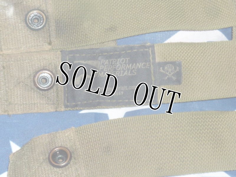 画像6: 米軍放出品 パトリオットパフォーマンス トリプル マガジンポーチ OD (6)