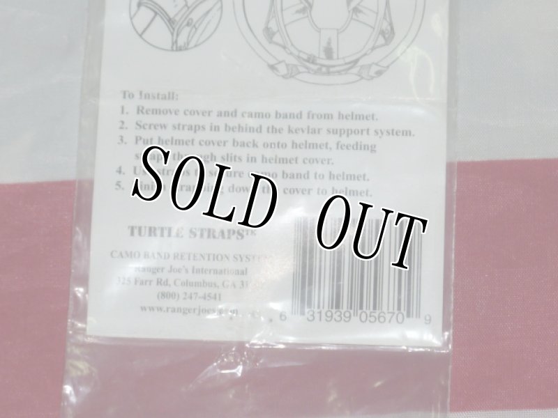 画像7: 米軍放出品 Turtle Straps Camo Band Retention System (7)
