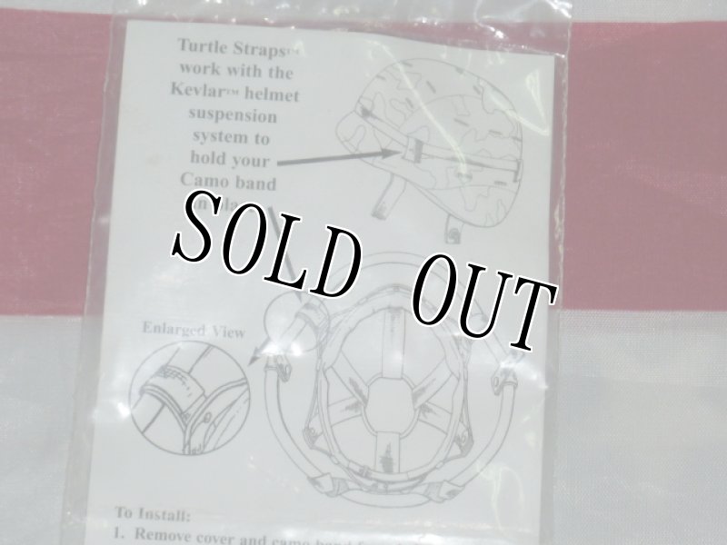 画像6: 米軍放出品 Turtle Straps Camo Band Retention System (6)