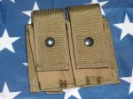 画像1: 米軍実物,MOLLE II 40MM EXPLOSIVE  POUCH(DOUBLE) (1)