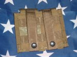 画像2: 米軍実物,MOLLE II 40MM EXPLOSIVE  POUCH(DOUBLE) (2)