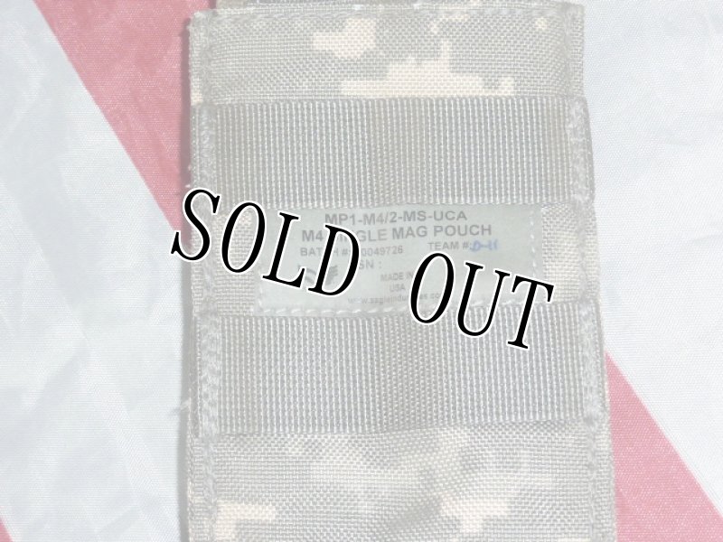 画像3: 米軍放出品.MP1-M4/2-MS-UCA M4 SINGLE MAG POUCH イーグル シングルマグポーチ (3)