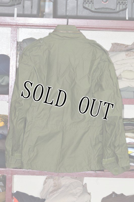 画像2: 米軍実物,M-65フィールドジャケット　OD　S-R (2)