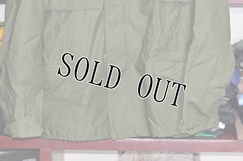 画像5: 米軍実物,M-65フィールドジャケット　OD　S-R (5)