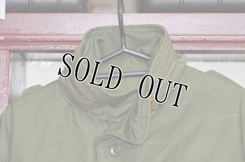 画像3: 米軍実物,M-65フィールドジャケット　OD　S-R (3)