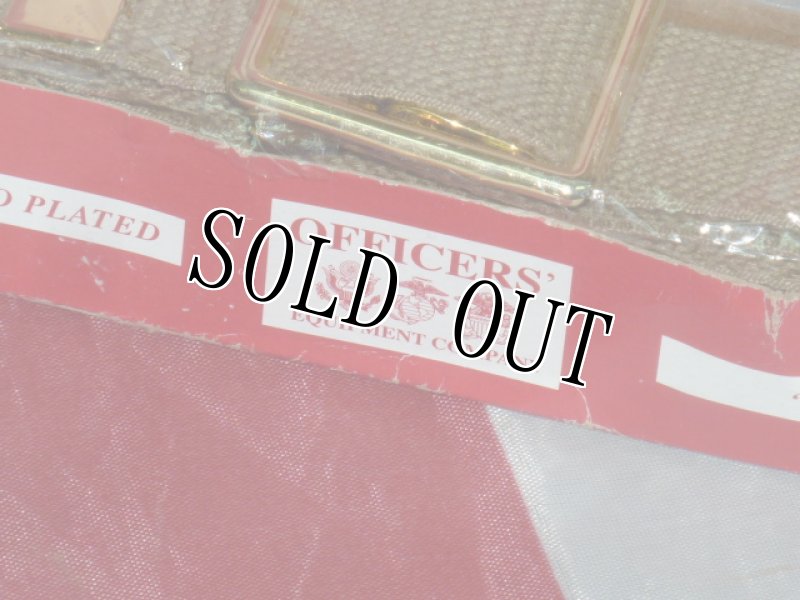 画像2: 米軍放出品.USMC ドレス/ベルト (2)