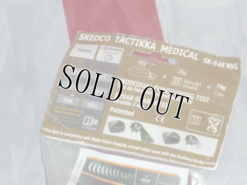 画像3: 米軍放出品,ヘッドライト,TANSKEDCO TACTIKKA MEDICAL SK-E49 (3)