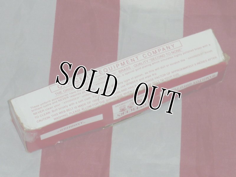 画像3: 米軍放出品.USMC ドレス/ベルト (3)