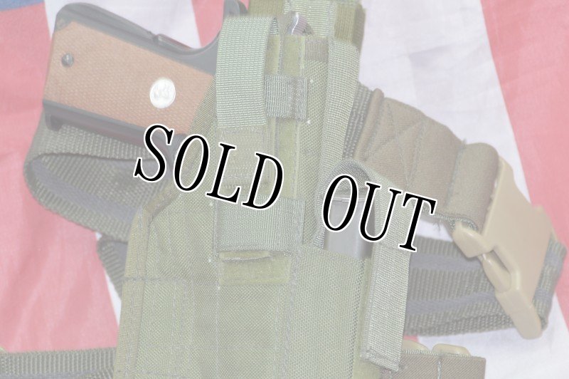画像2: 米軍放出品 EAGLE製 MK5 レッグホルスター OD (2)