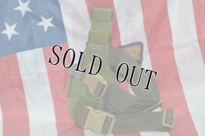 画像4: 米軍放出品 EAGLE製 MK5 レッグホルスター OD (4)