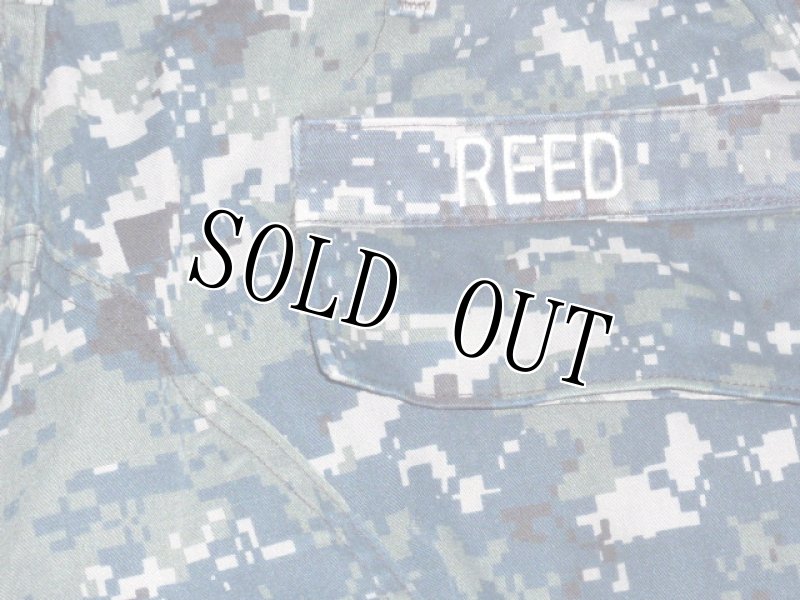 画像3: 米軍実物　US NAVY,　迷彩パンツ　L-R (3)