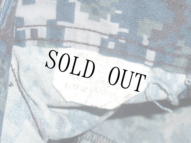 画像5: 米軍実物　US NAVY,　迷彩パンツ　L-R (5)