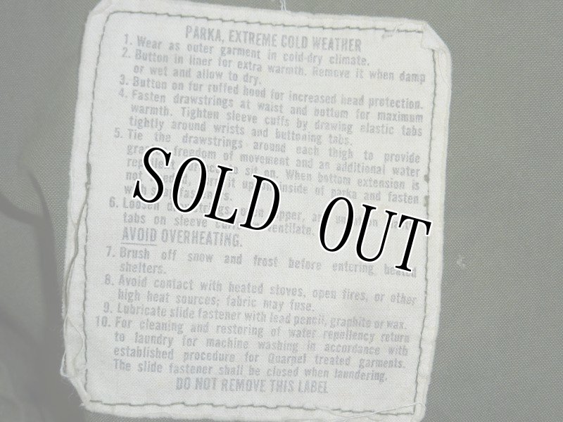 画像7: 米軍実物,M-65シェルパーカー M-R (7)