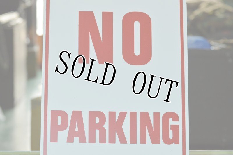 画像2: 米軍実物,　NO　PARKING　プレート (2)