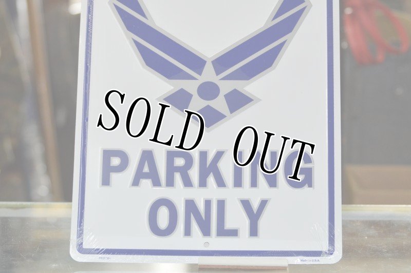 画像3: 米軍放出品 US AIR FORCE  ONLY  PARKING プレート (3)